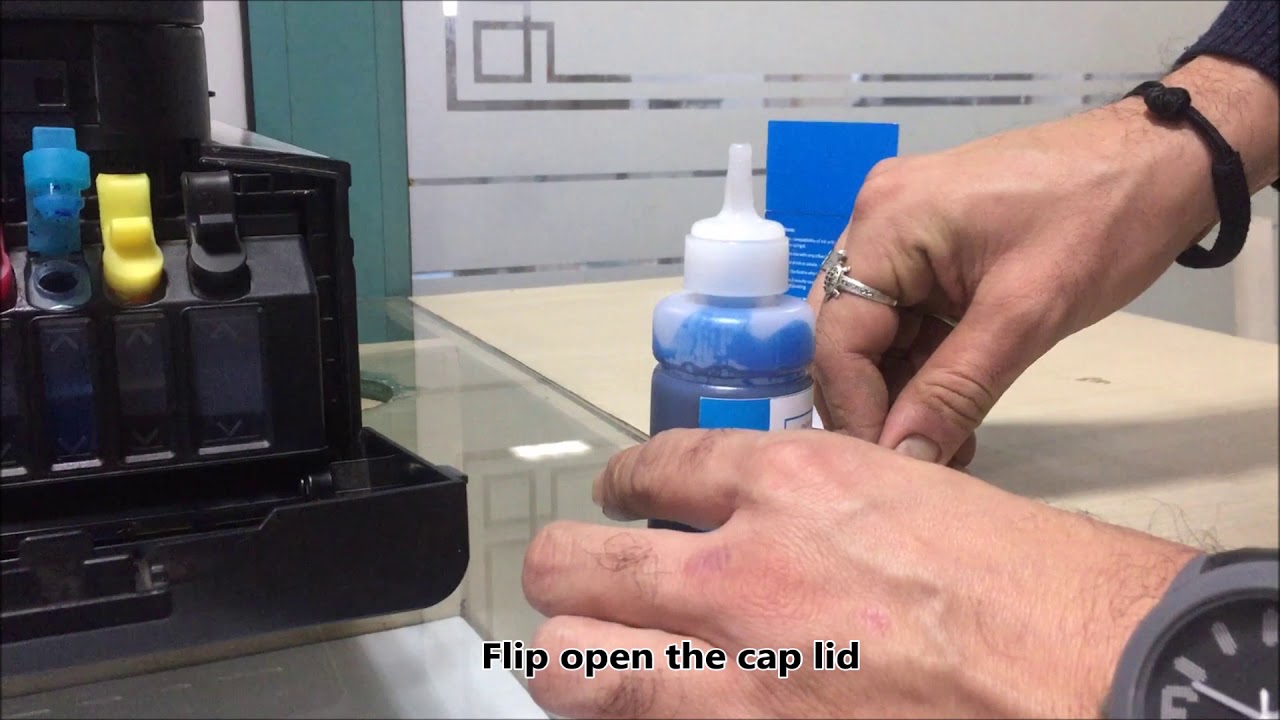 Refilling ProDot Ink in Brother Ink tank printers # Brother DCP-T300,T500W,T700W,T800W, T910DW