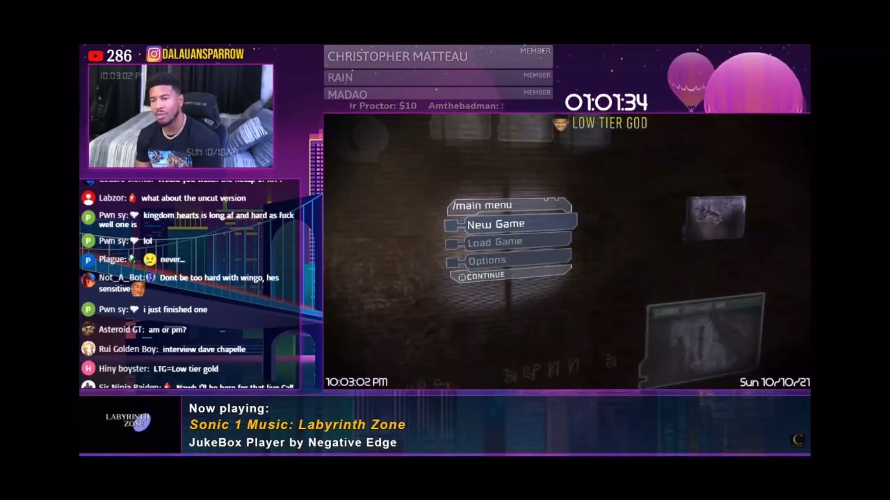 LowTierGod (LTG) gets mad at someone mocking his cheap 10K chain