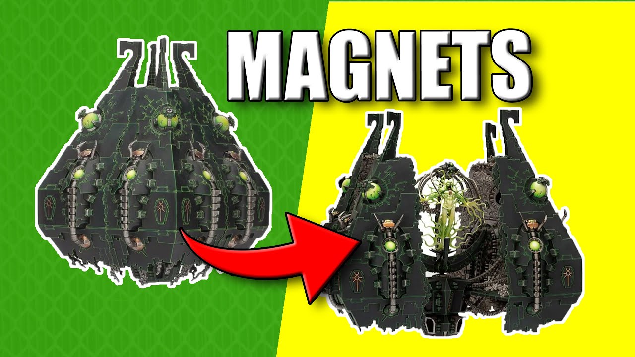 How to Magnetise a Necron Tesseract Vault/Obelisk