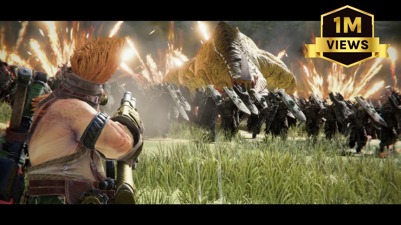 Гномий огневой мощи Легион Малакая Макайссона｜Warhammer Cinematic ｜Гном против Нургла