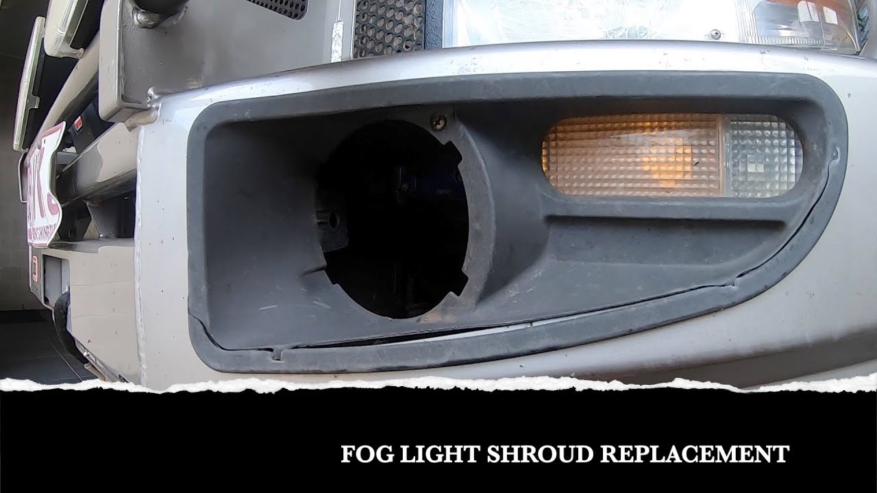 How to Replace Fog Light Shrouds on an ARB Deluxe Bullbar