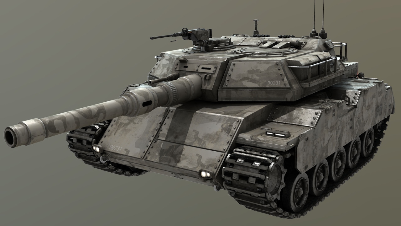 Advanced Tank Rig for Maya | Maya Tank Rig Product | 3D Tank Model