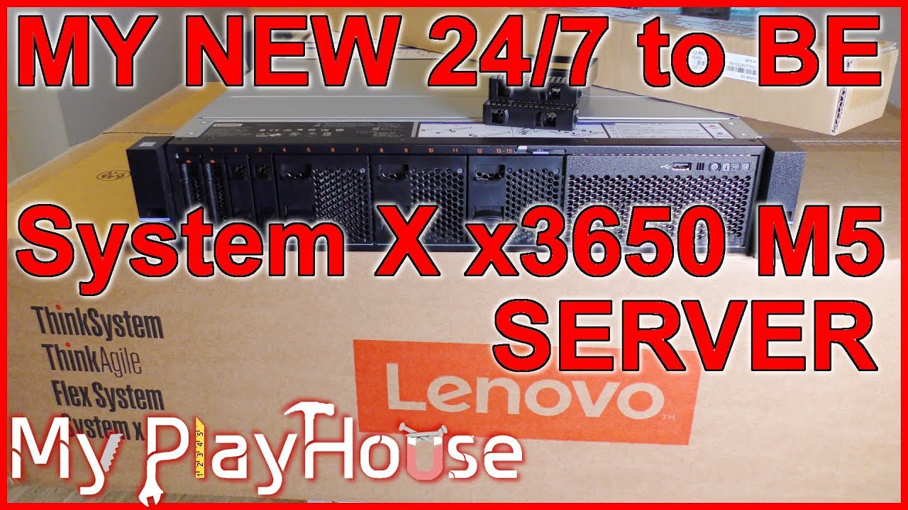 NEW - Lenovo System X3650 M5 (8871) Server at My PlayHouse - 780