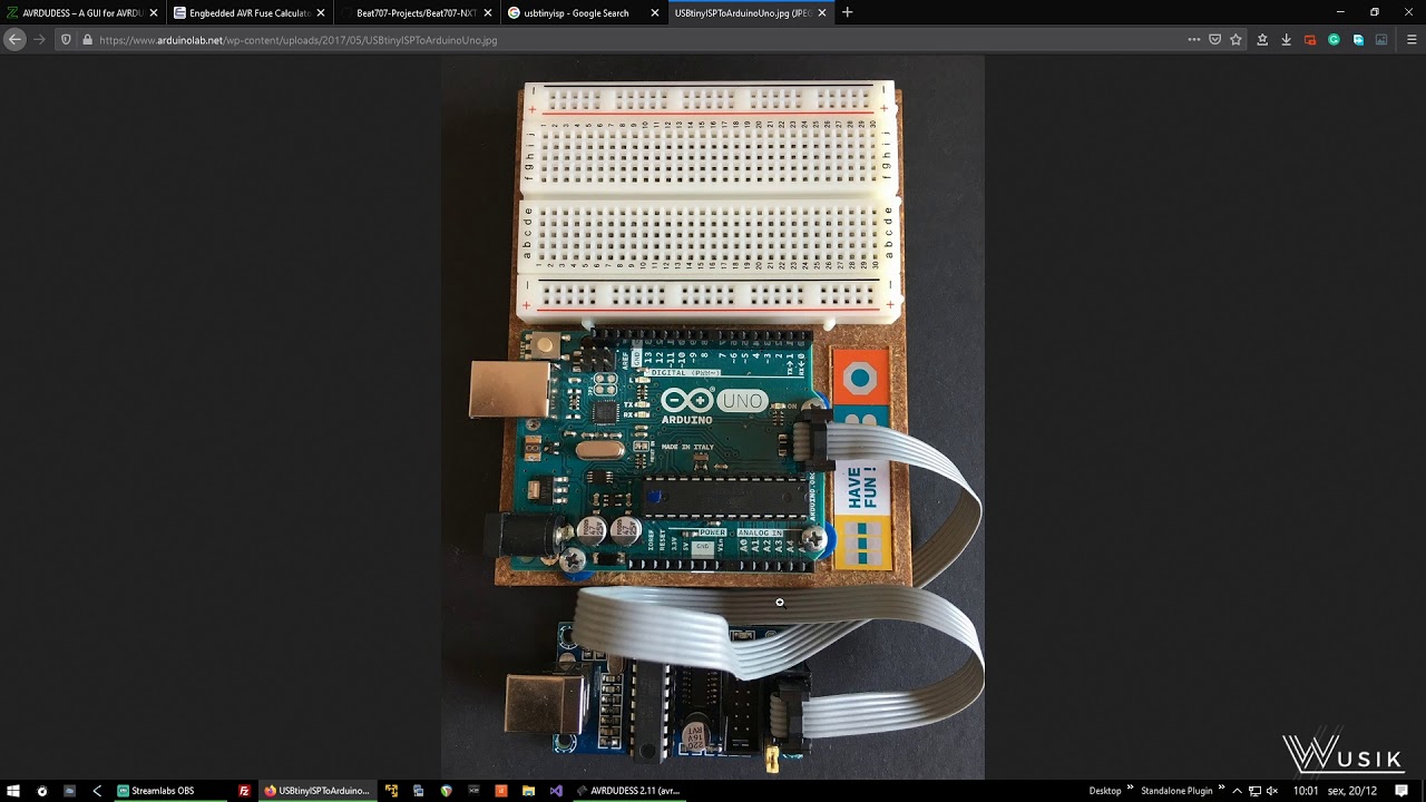 Arduino ATmega328 Set Fuses For 8Mhz Internal Clock