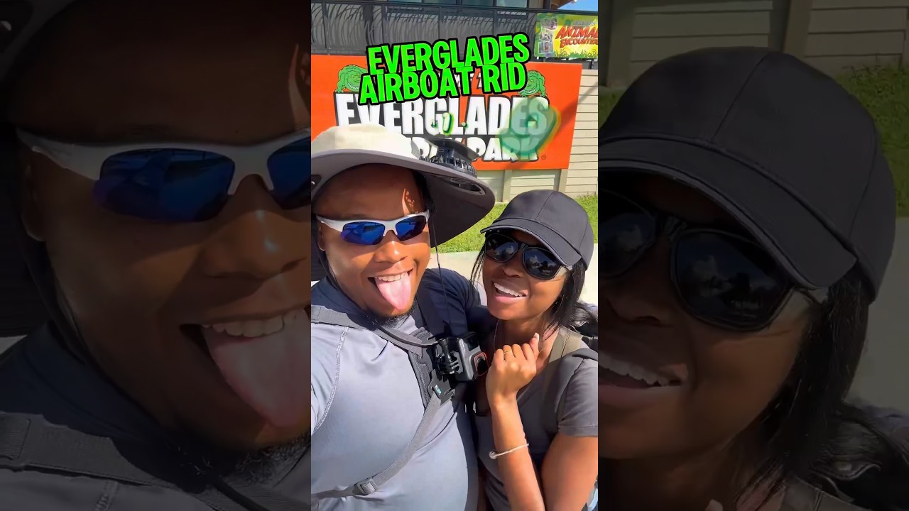 Everglades Holiday Park!! 🐊 Airboat Ride 🚤💦 #evergladesholidaypark #airboatride #vlog