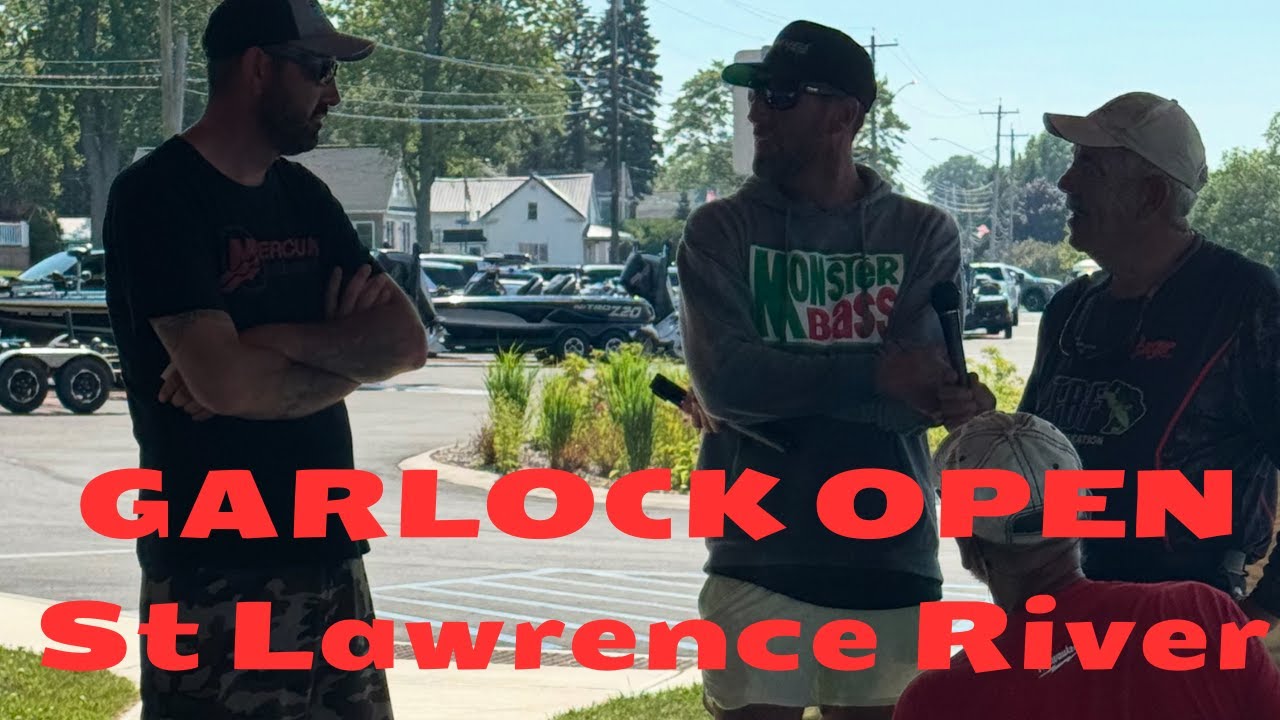 JP and Me in the Garlock Open on the St Lawrence RIVER