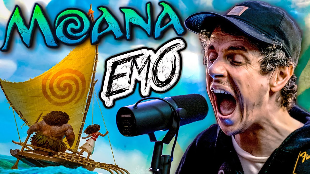 Moana - How Far I'll Go, but it's super emo