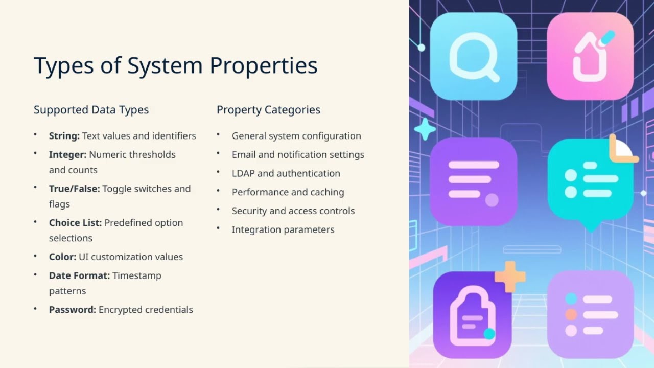 Understanding System Properties in ServiceNow #technology