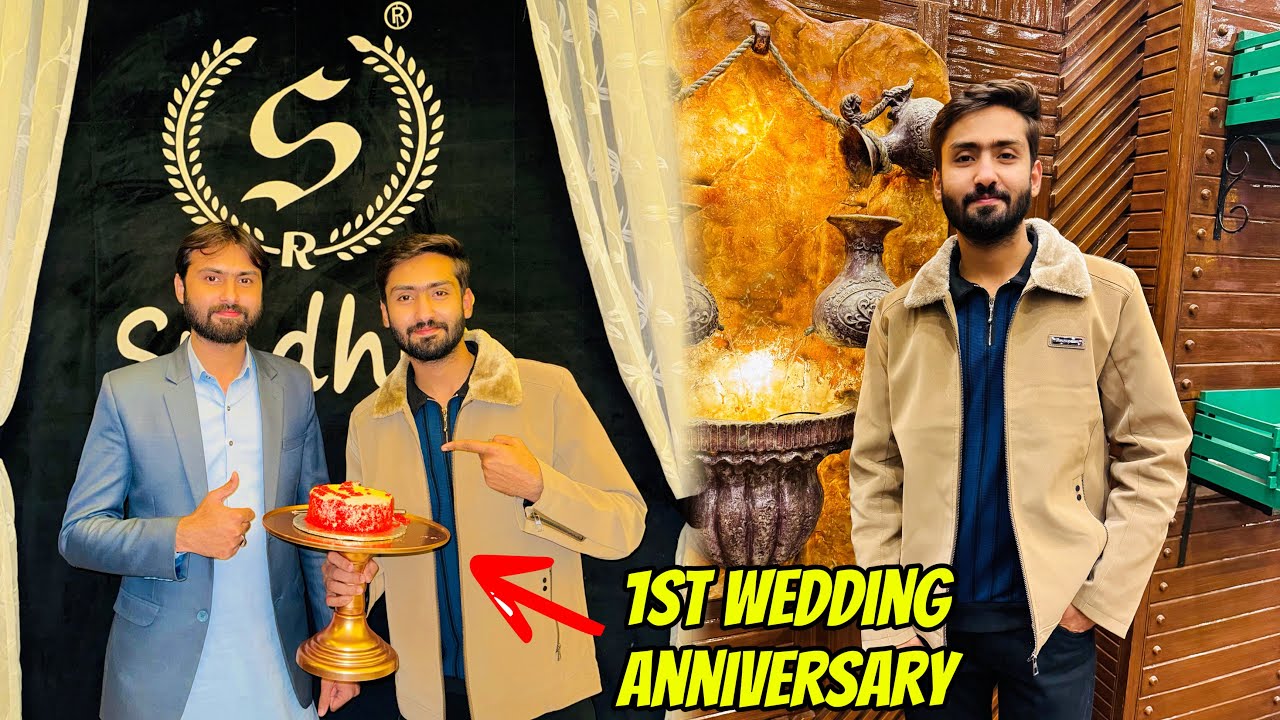 Hasnain’s 1st Wedding Anniversary Celebration | Dinner at Sindhri Restaurant | Family Vlog 