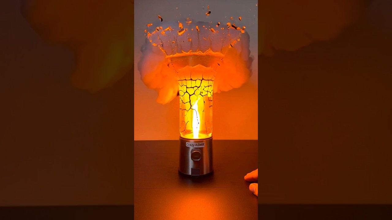 Fire Crackers 🧨 vs Portable Blender 🤯