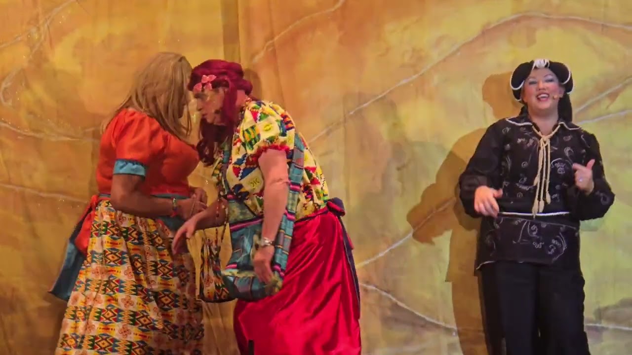 Aladdin Panto. Buncrana county Donegal. Ireland. 9th February 2025.