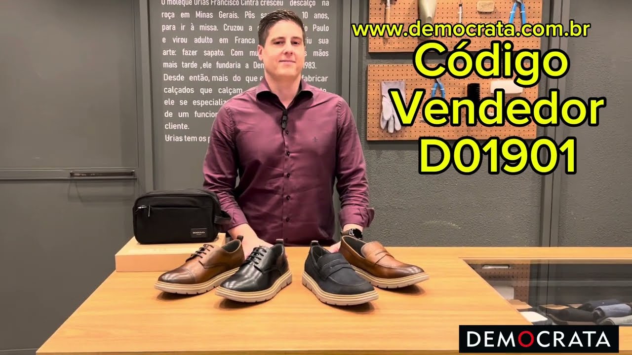 Sapato Jeff Democrata Calçados #calcados