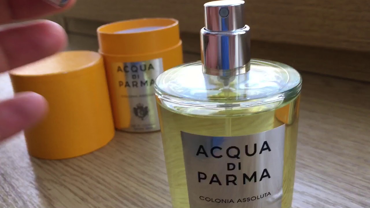 Acqua di Parma - Colonia assoluta. Обзор.