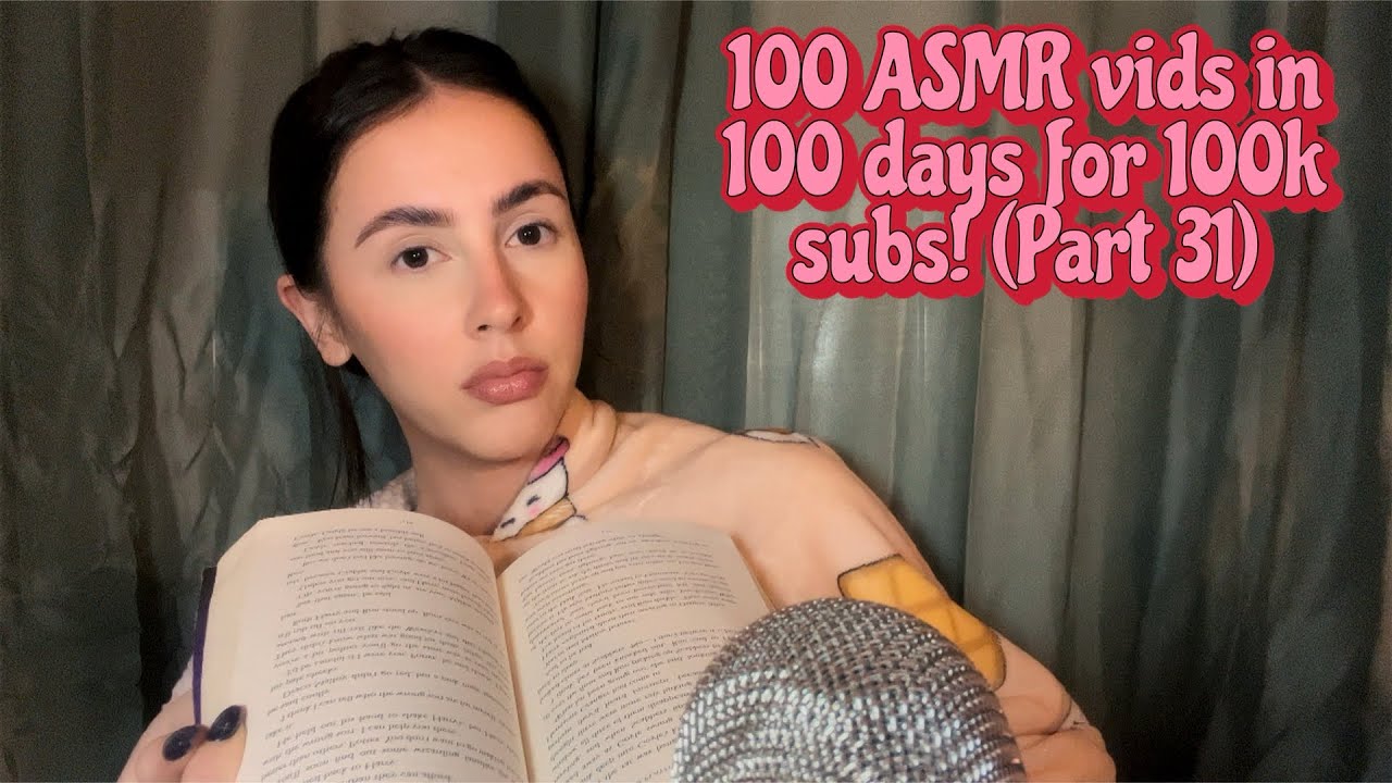 ASMR- Eminem speed inaudible whispers!! Reading you a full chapter in one video (highly requested)📖