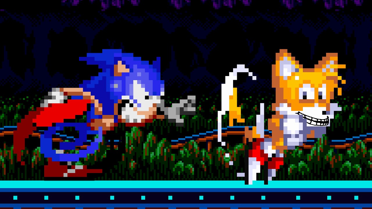 [TAS] Sonic VS Tails in Sonic 2 VS