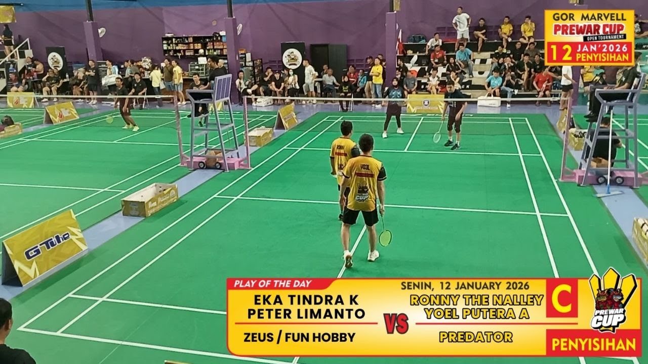 PREWAR CUP 2026 CLASS C | EKA TINDRA + PETER (ZEUS/FUN HOBBY) VS RONNY THE NALLEY + YOEL (PREDATOR)