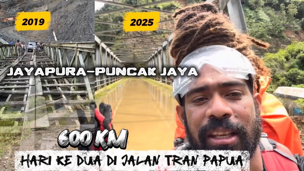 HARI KE DUA TELUSURI JULUR BERBAHAYA DIPAPUA MENUJU PUNCAK JAYA.