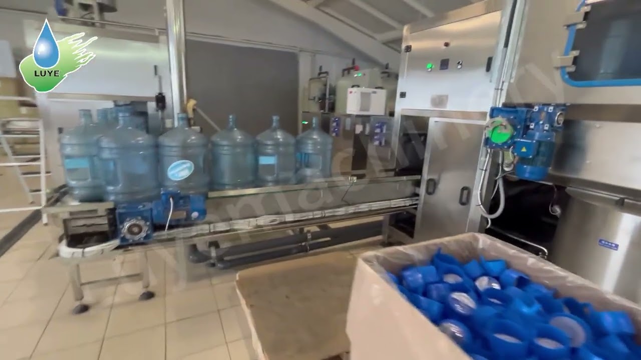 Fully automated 5-gallon filling production line
