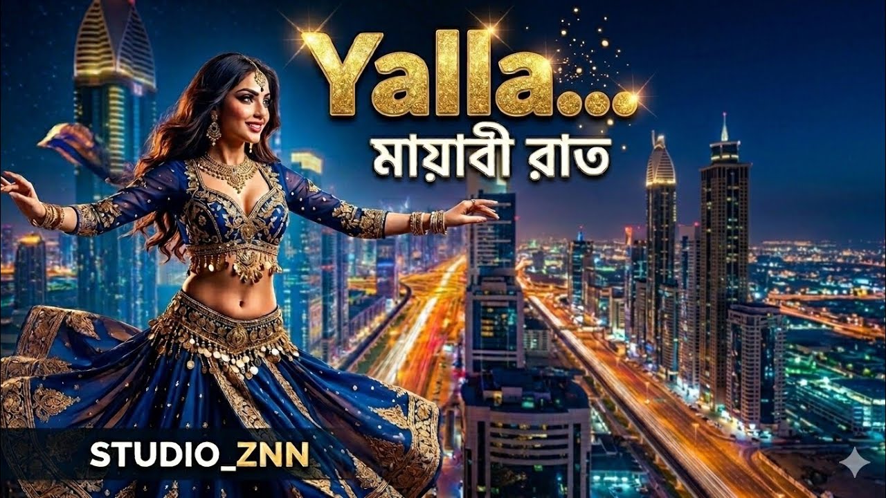Yalla Yalla | Arabic x Bengali Fusion Dance Song | Darbuka & Oud Vibes | 2026