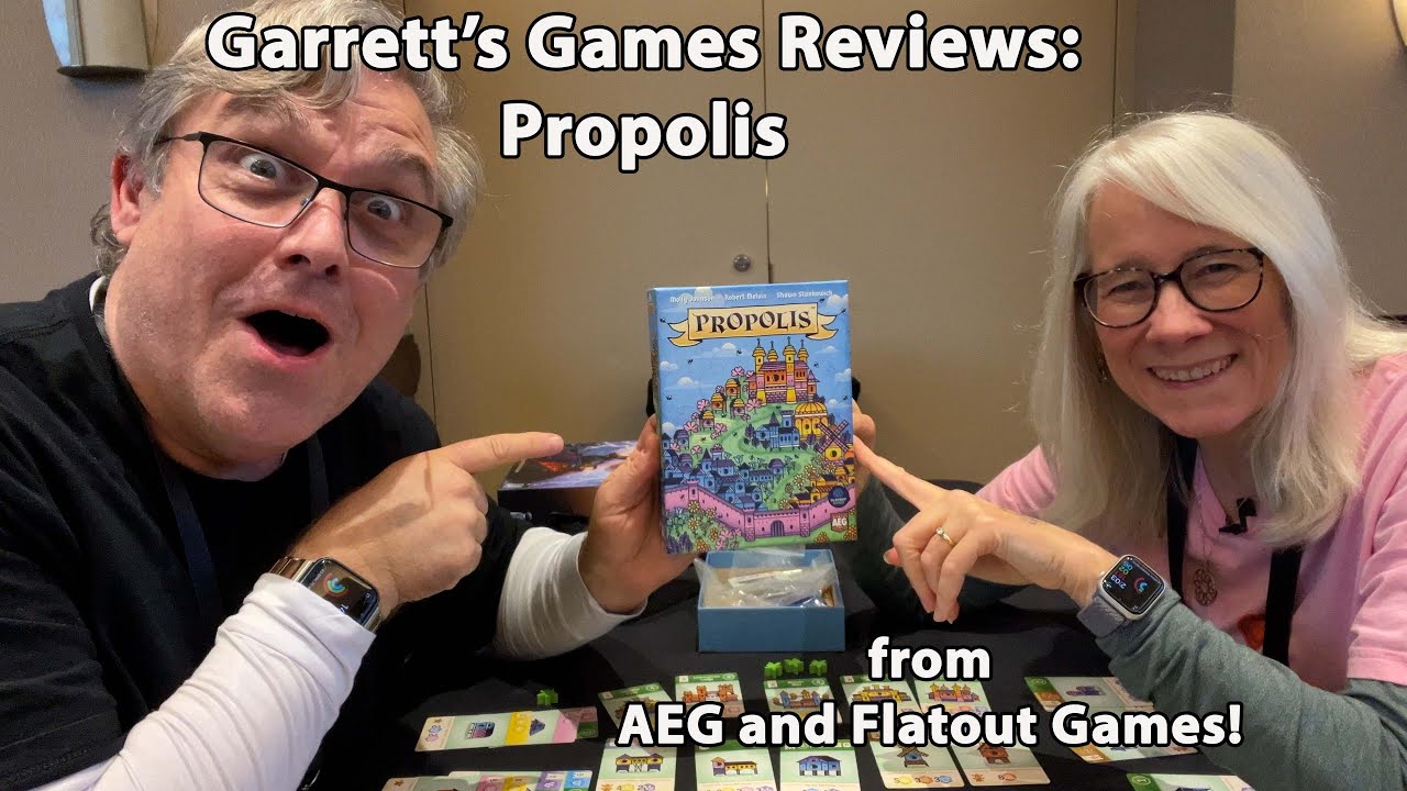 Обзоры игр Garrett's: Propolis от AEG и Flatout Games