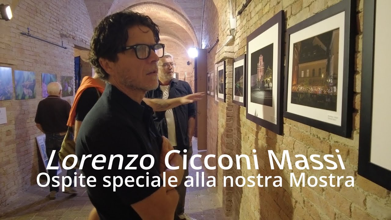 Lorenzo Cicconi Massi alla Mostra Gfo Ostra 2025