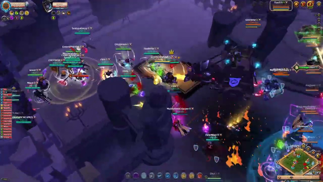 04.02 /CTA Bedrock pov/ Vinicii vs Disconnect / and some other guild (forgot names)