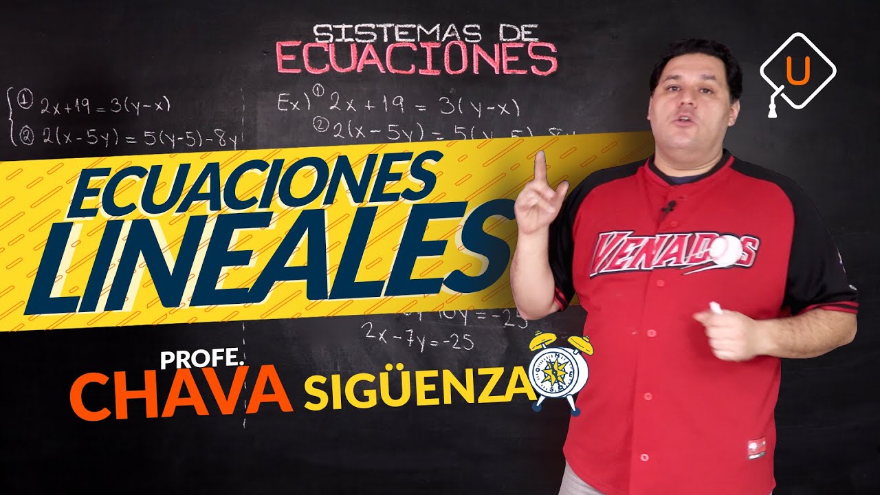 Clase de matemáticas - Ecuaciones Lineales