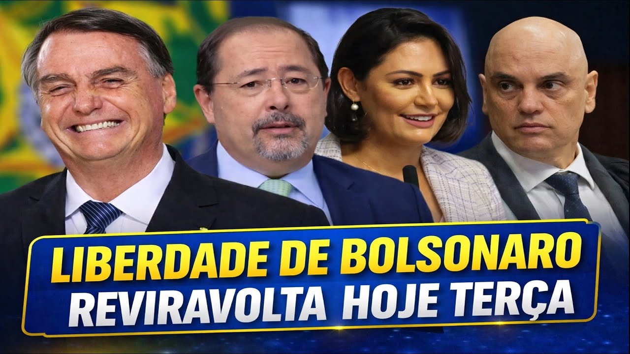 B0MB4 DE HOJE: BOLSONARO PODE SER LIBERTO