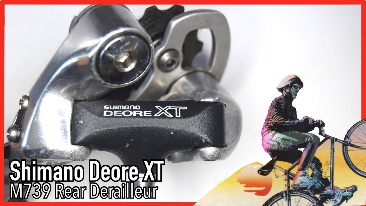 Shimano Deore XT M739 Rear Derailleur: Rebuild service clean