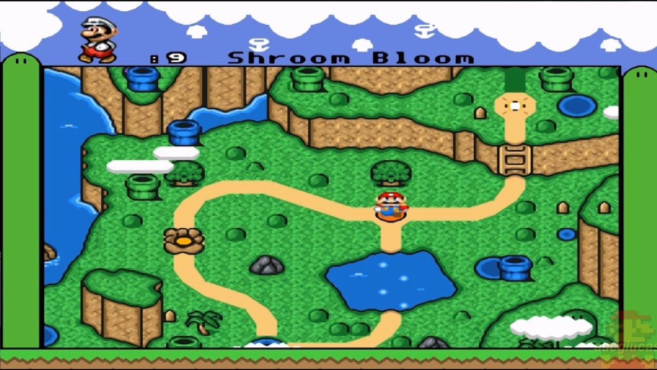 New Super Mario World: The Best Mario Game 100% WORLD 1: FESTIVE GRASSLAND
