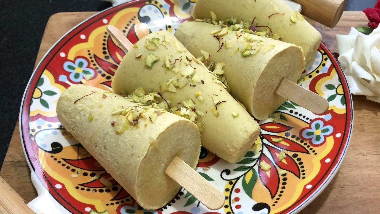 Healthy No Sugar Kulfi Recipe | Sugar Free Dates Makhana Dryfruit Kulfi | Creamy Home Made Kulfi |