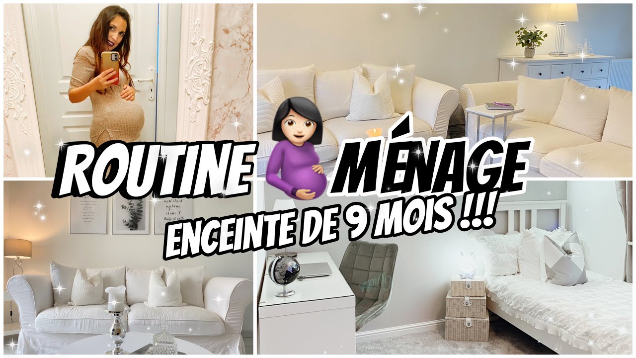 GRAND MÉNAGE ET RANGEMENT // MOTIVATION MÉNAGE ENCEINTE DE 9 MOIS 🤰🏻