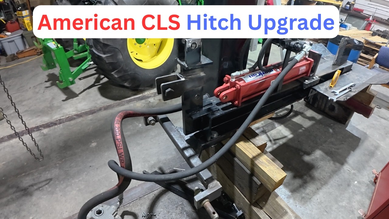 American CLS wood spliter gets new hitch