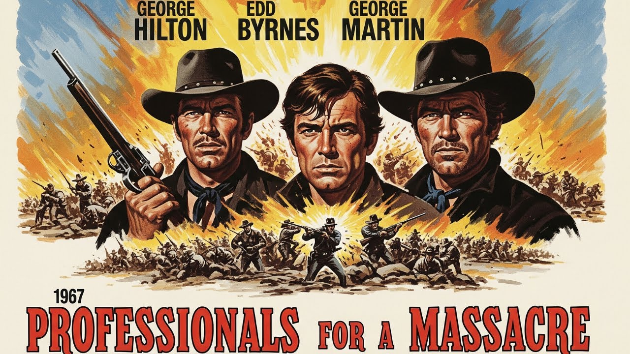 Professionals For A Massacre | Full Movie | Nando Cicero | George Hilton, Edd Byrnes, Jorge Martin