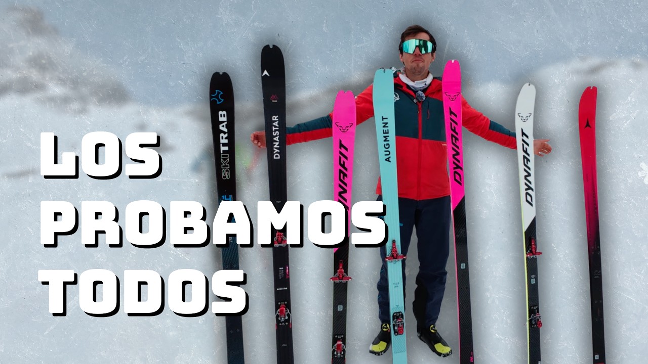 🎿 SKIMO TEST 2026: Probamos 7 ESQUÍS de COMPETICIÓN y estas son las CONCLUSIONES 🔥