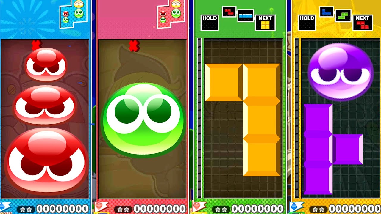 ぷよぷよテトリスで奇跡の成長してミラクルが起こりました