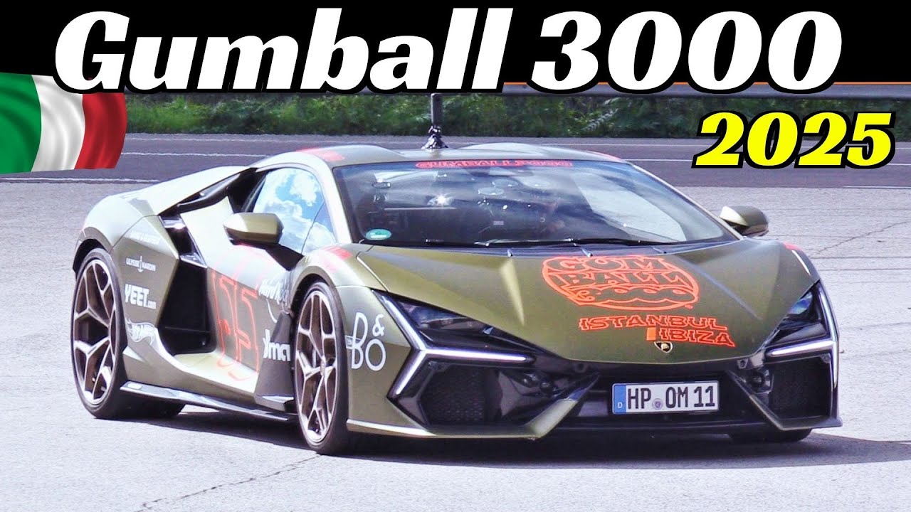 Gumball 3000 at Mugello Circuit 2025 - Sound Check, Donuts & Show - Pagani Utopia, Revuelto, Ford GT