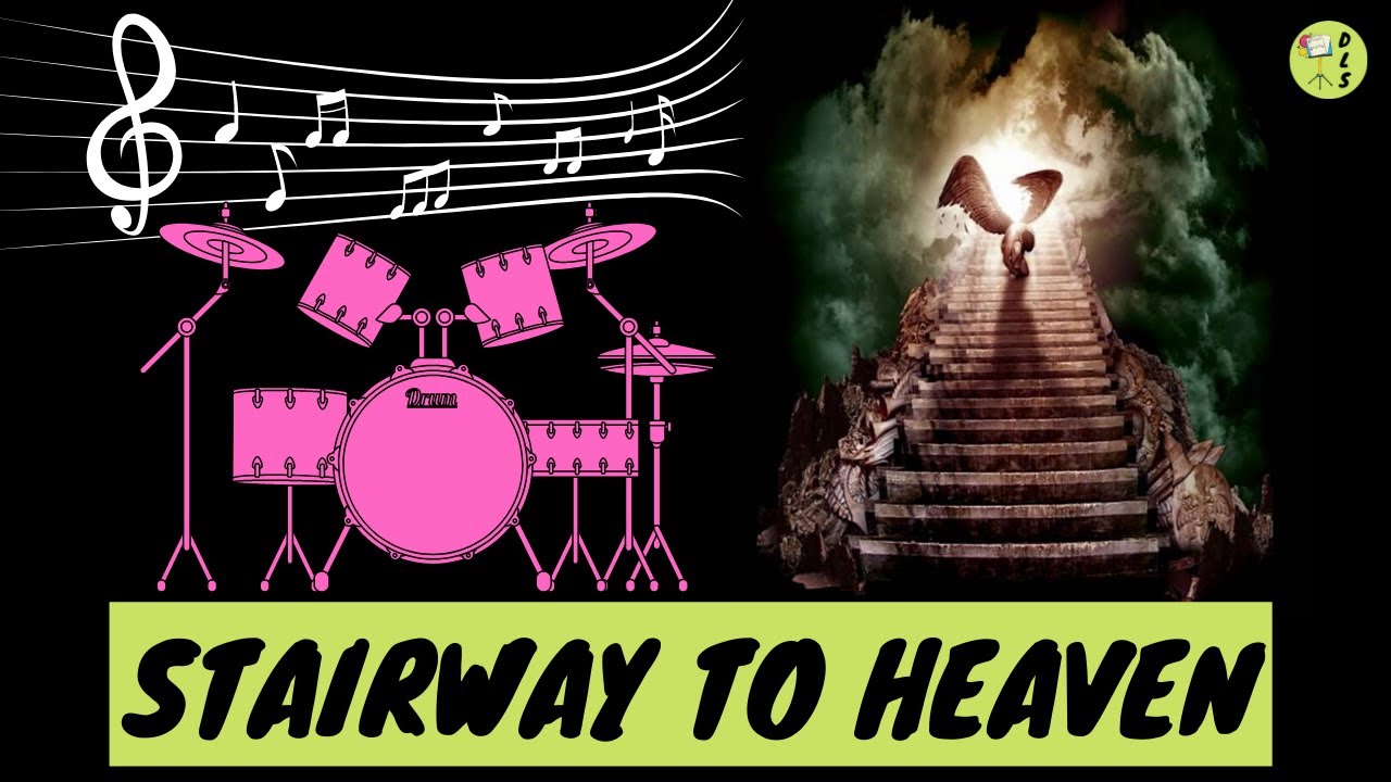 Stairway to Heaven - Led Zeppelin || Drum sheet music/score and drum cover