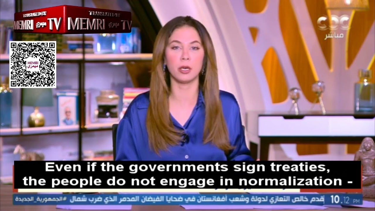 Egyptian TV Host Qaswaa Al-Khalali: Teach Your Children To Hate Israel, This Enemy, These Gangs