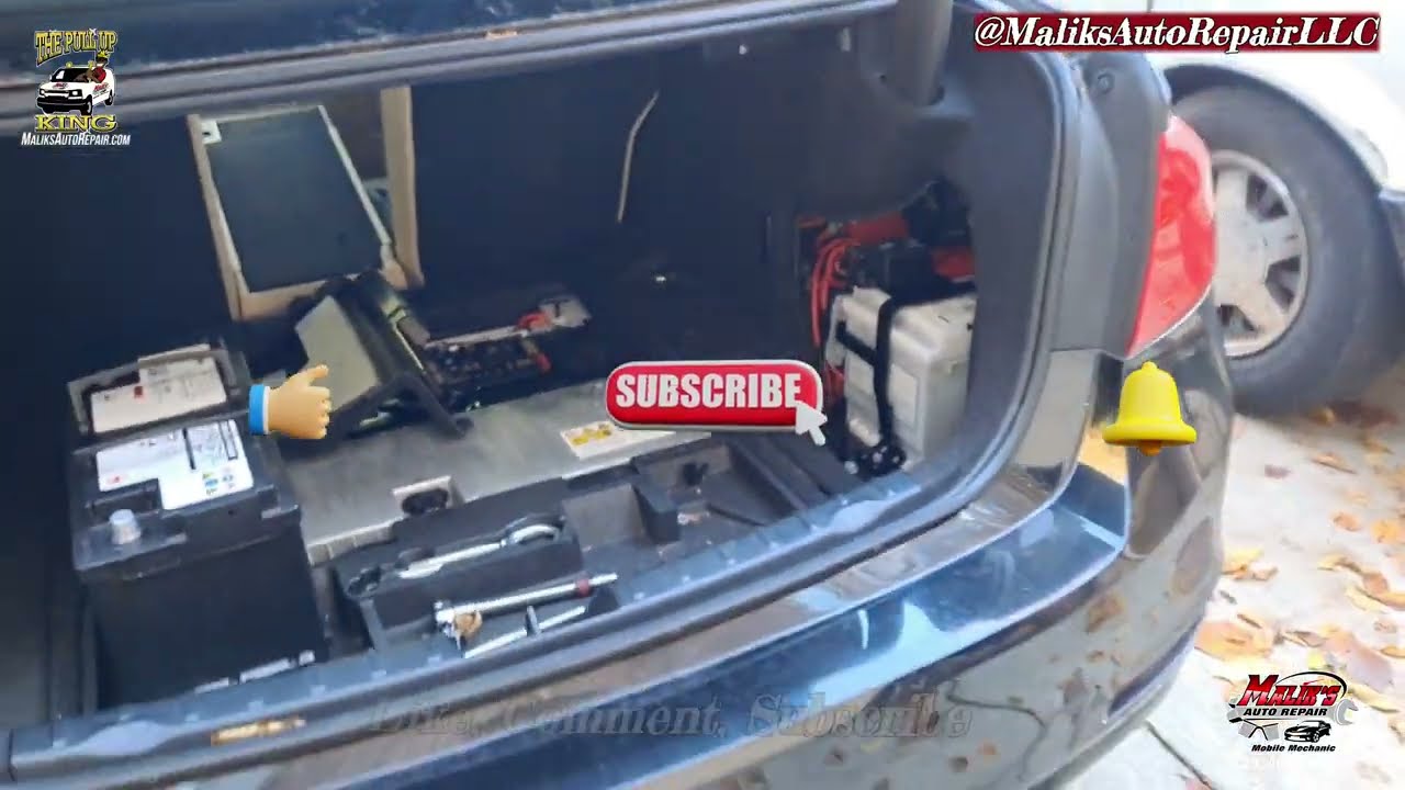 MAIN BATTERY UNDER SECONDARY BATTERY 😳| 2013 BMW ACTIVE HYBRID 3 | DETAILED | Howto/Diy