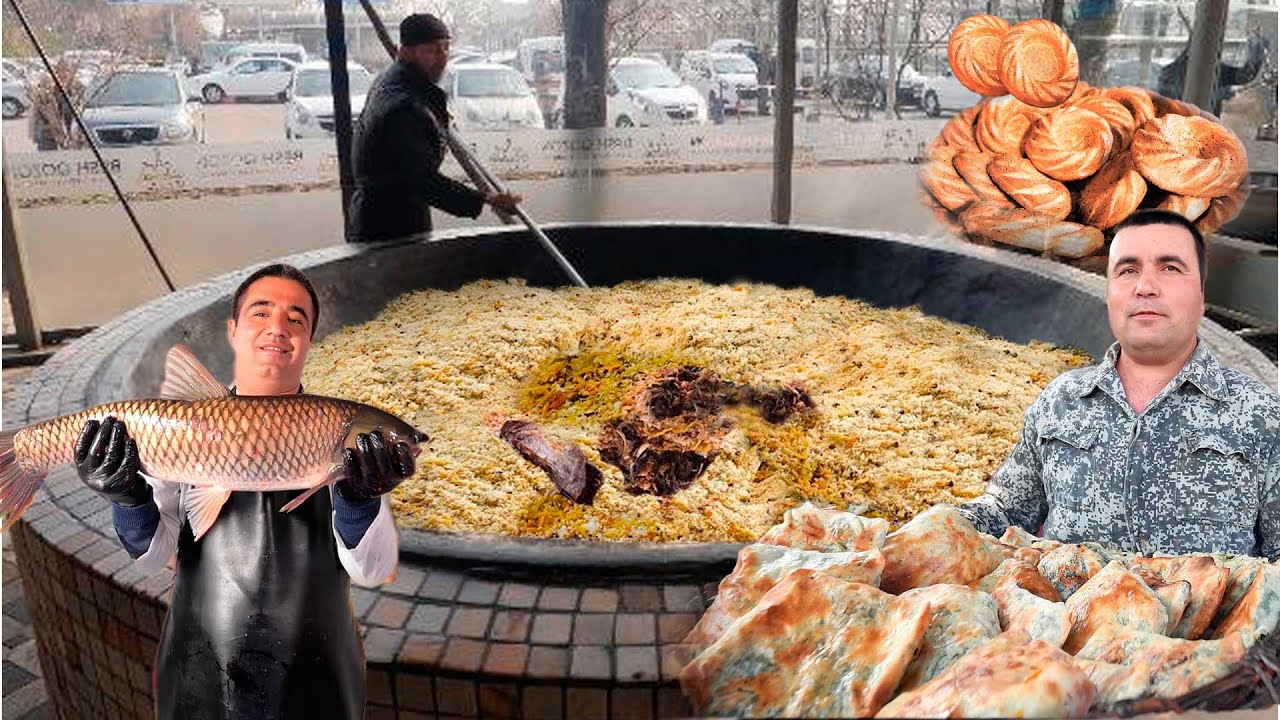Уличная Еда в Узбекистане/ Сборник Еды/ Street Food in Uzbekistan/ Food Collection