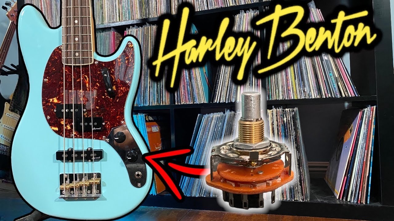 THIS Knob SAVED The Harley Benton MV-4MSB Gotoh BASS!!