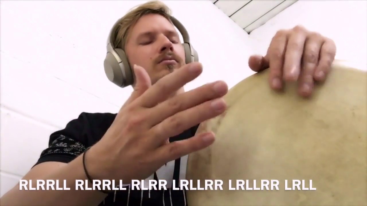 Darbuka Tutorial #6 (Paradiddle Combination)