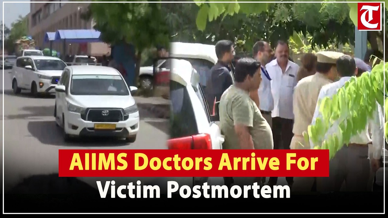 Bhopal dowry death case: Delhi AIIMS team arrives for post-mortem at AIIMS Bhopal mortuary