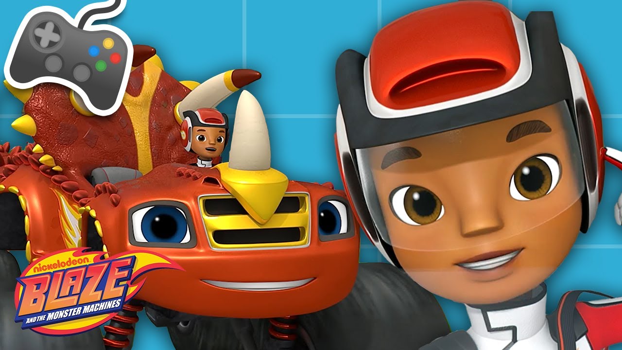 AJ's Auto Arcade #7! | Games for Kids | Blaze and the Monster Machines