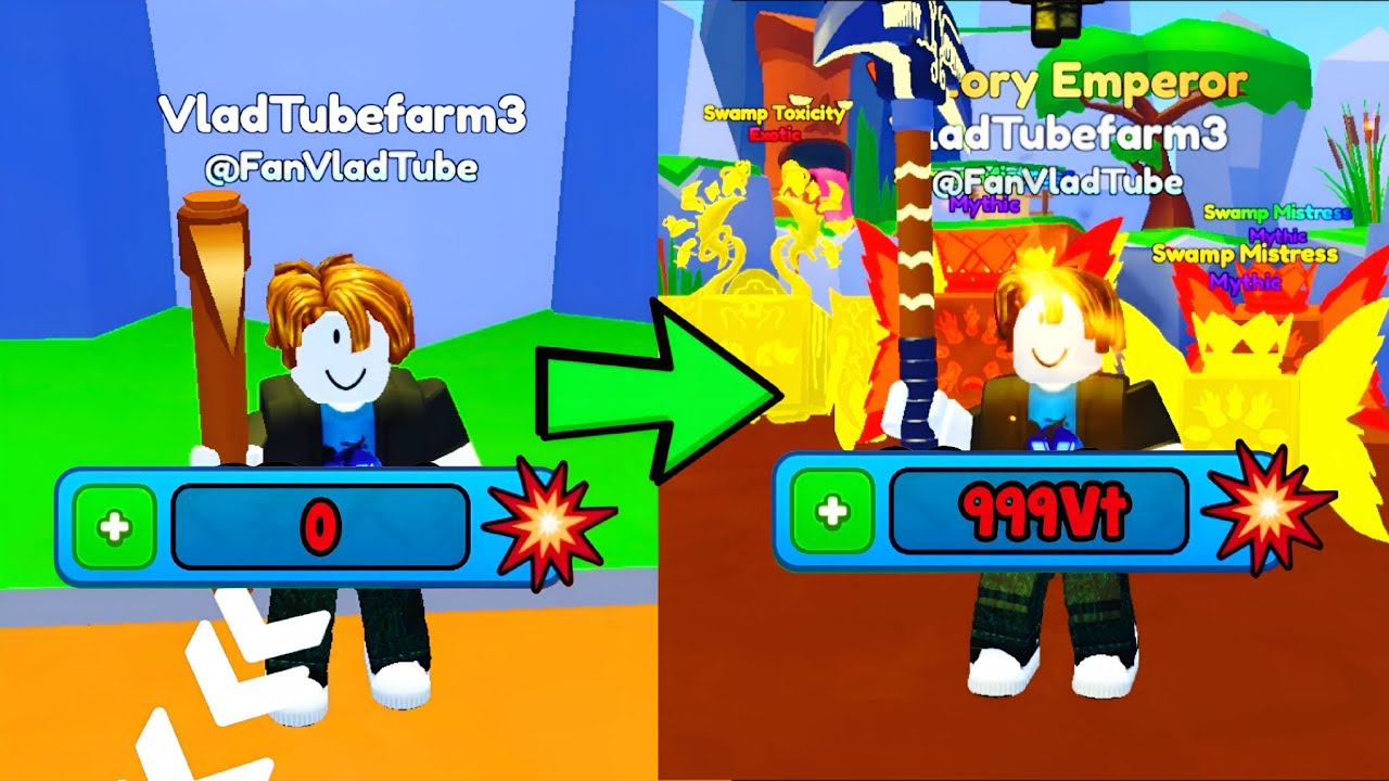 Went From Noob To Master in Pickaxe Simulator Roblox! Got 1UVt Power!