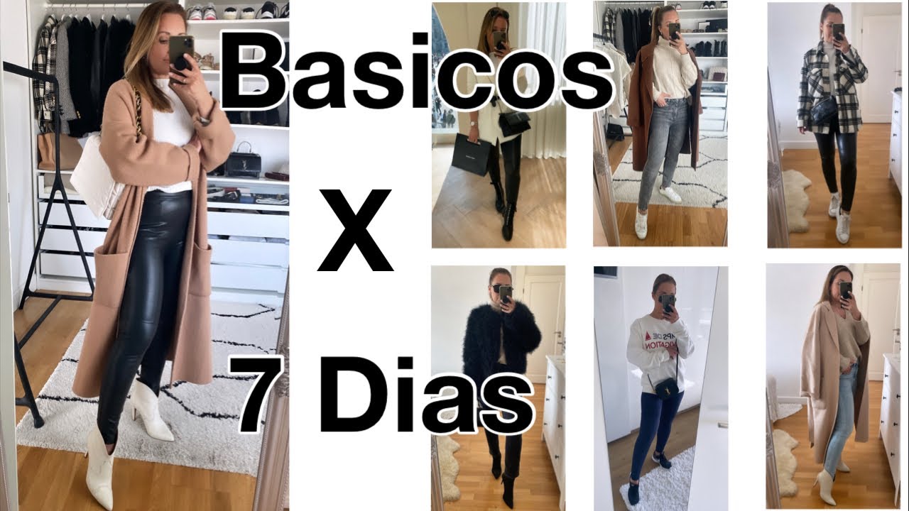 Basicos 7 dias | Basicos de armario | Basicos de primavera | Looks de Primavera 2022| Yolanda Martin