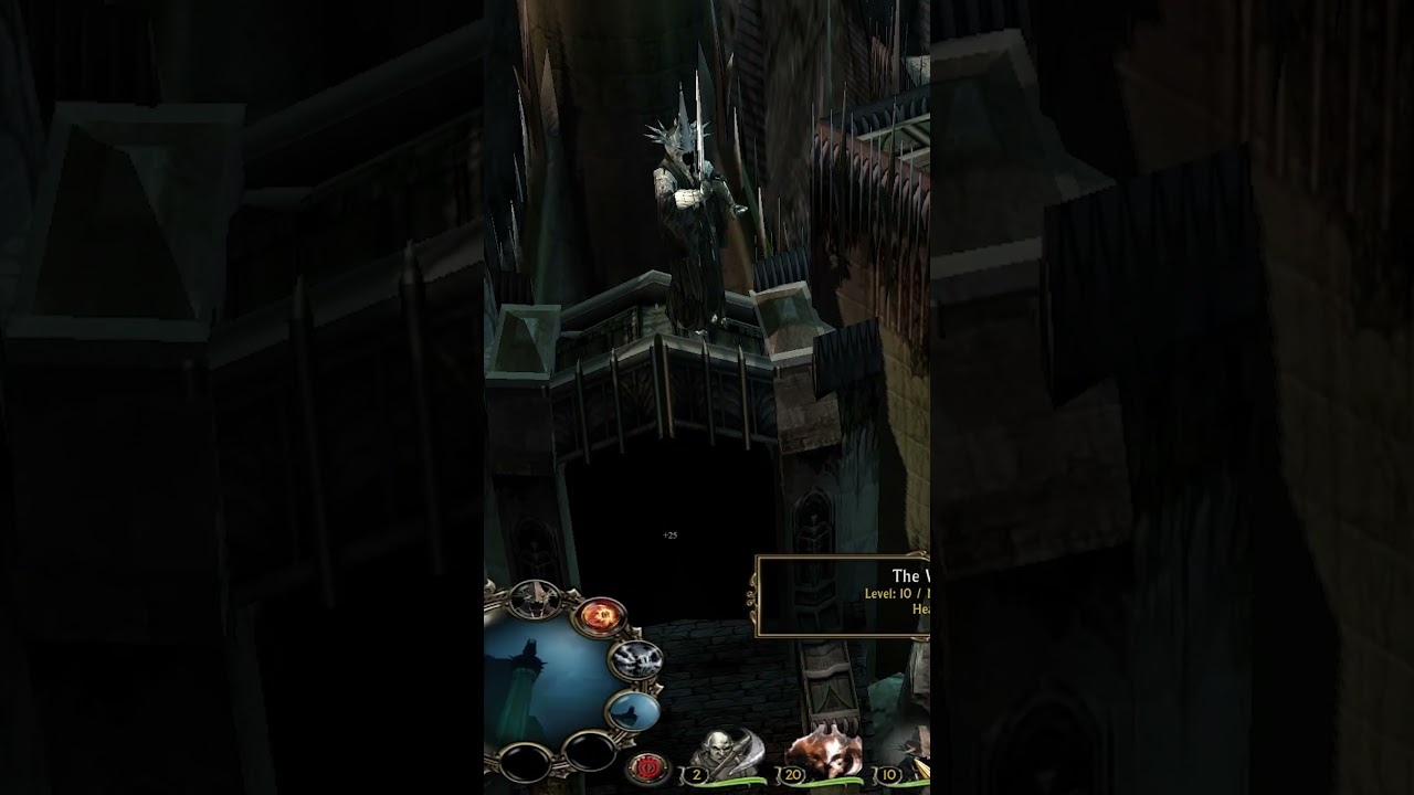 Witch-king enters Minas Morgul | Bfme 2  #witchking   #rotwk