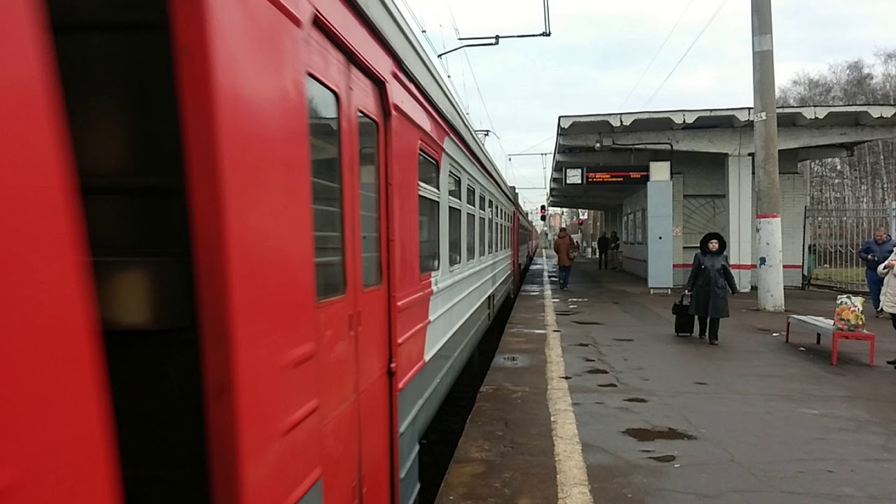 ЭД4М-0226 и ЭД4М-0386 ОАО РЭКС На станции Подлипки-Дачные