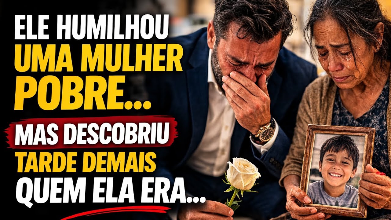 Milionário Humilha Mulher Pobre… Mas Descobre Tarde Demais Quem Ela Era